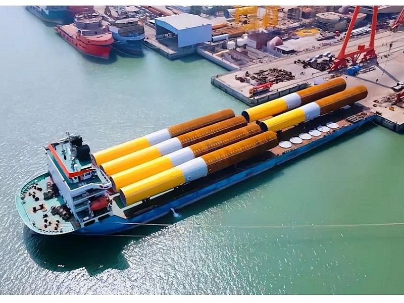 First Monopiles Shipped for Trà Vinh and Hiep Thanh Offshore Wind Farms in Vietnam