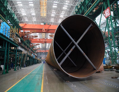 Marine engineering pipe