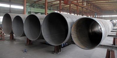 Steel pipes for construction